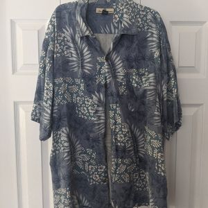 Tommy Bahama Silk Hawaiian Shirt XL
